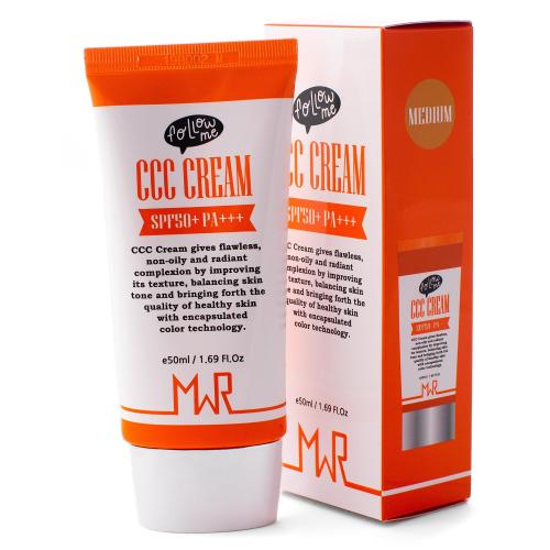 MWR Корректирующий крем для лица ССС Cream SPF50+