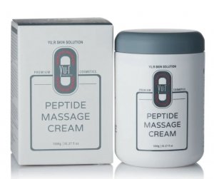 Купить массажный крем для лица PEPTIDE MASSAGE CREAM от корейского бренда YU-R  (ю эр) {city:1}